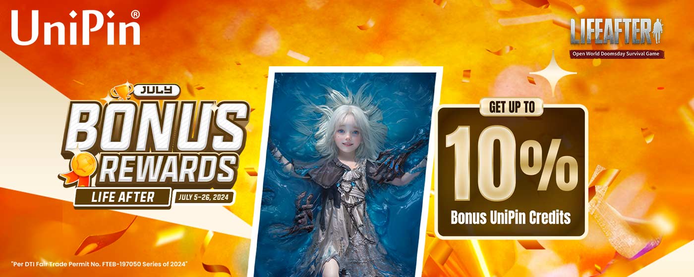 July Bonus Rewards: LifeAfter (PH)
